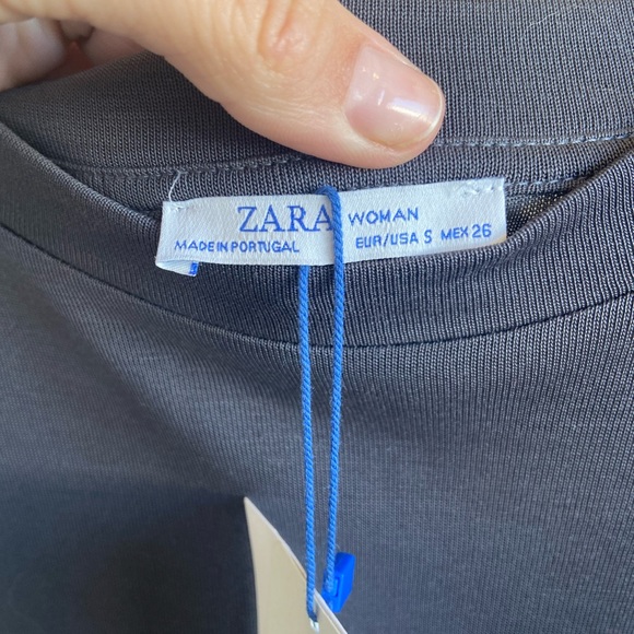 Slate grey flowy long sleeve - Picture 3 of 3